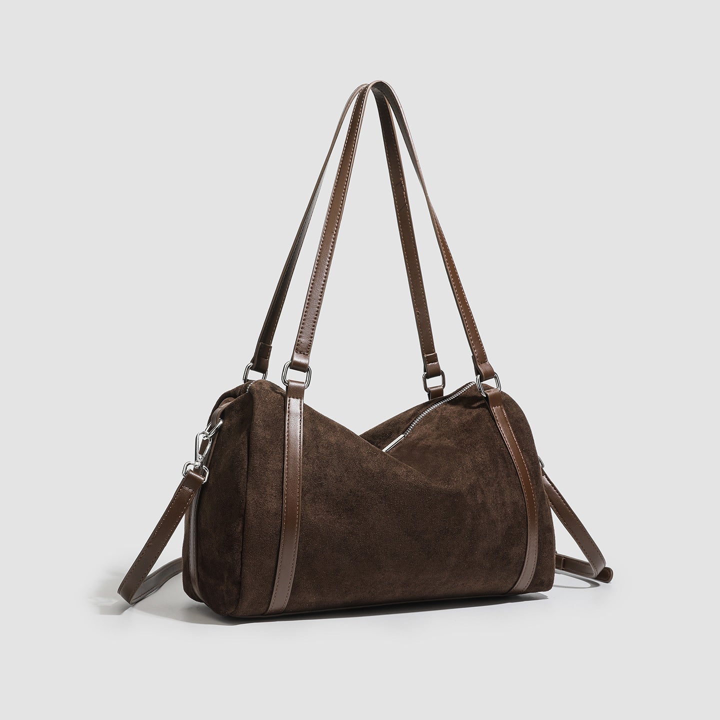 Wafa - Suede Large-Capacity Crossbody Tote
