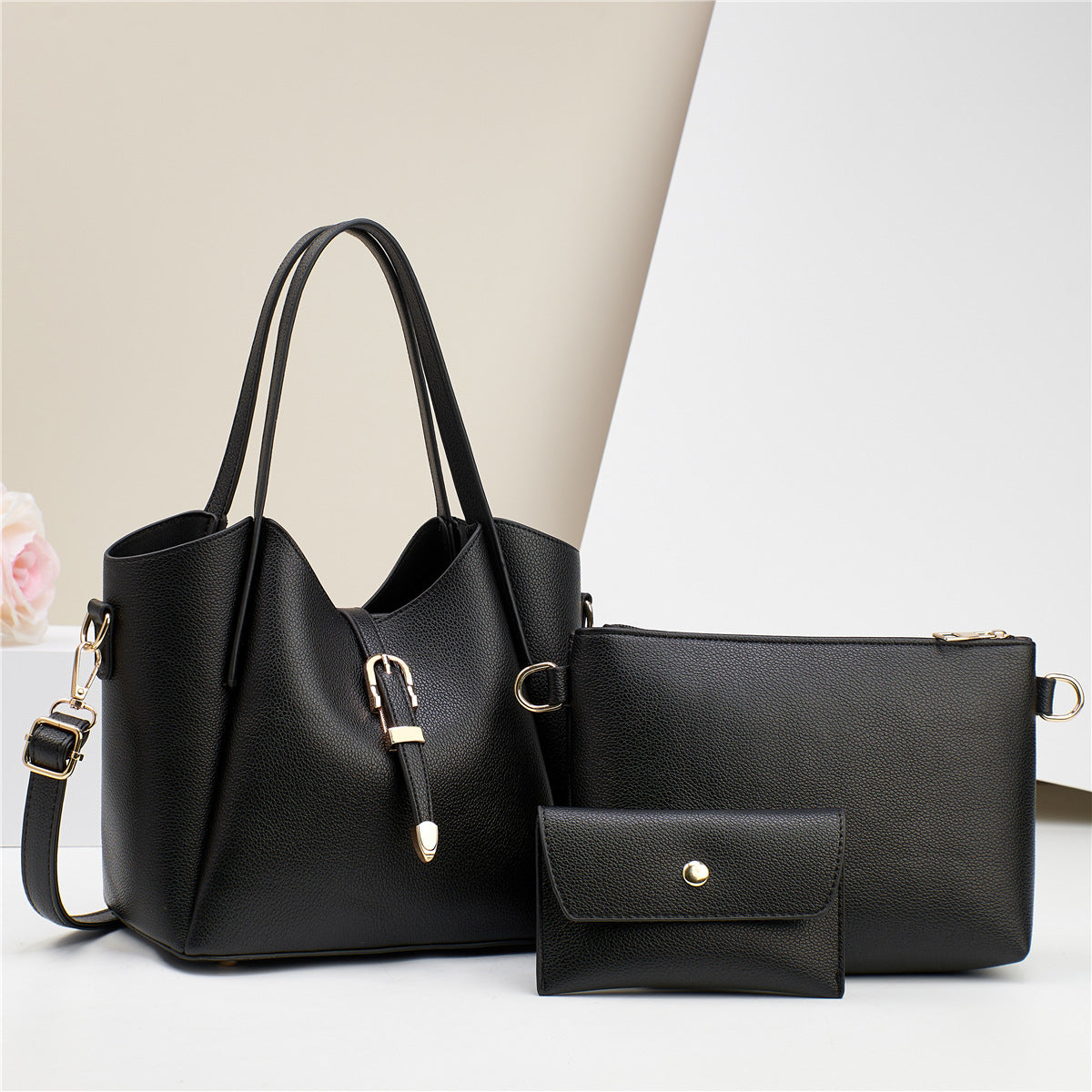 Rania - Three-Piece Tote Set
